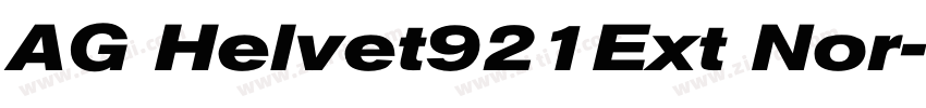 AG Helvet921Ext Nor字体转换 AG Helvet921Ext Nor字体转换